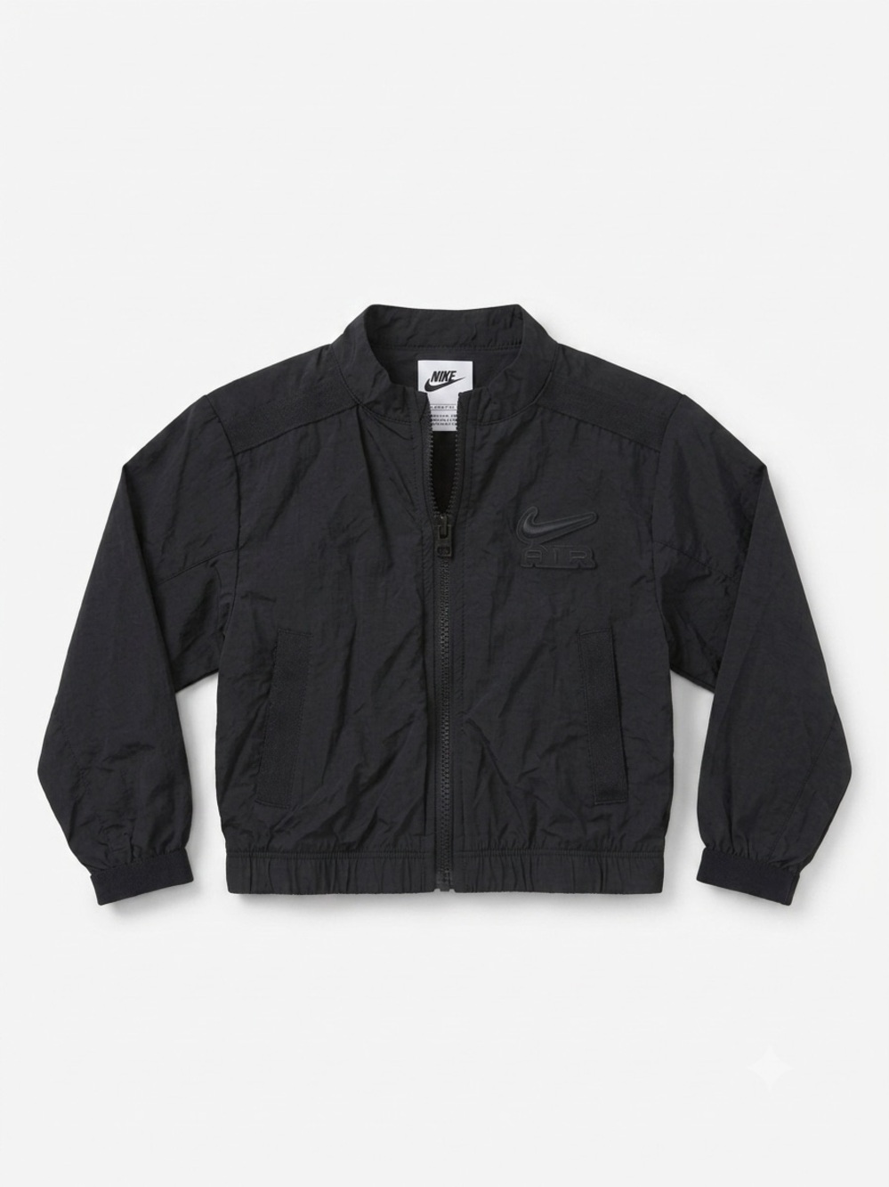 Nike Air Toddler Black Lightweight Windbreaker Jacket Size 2T